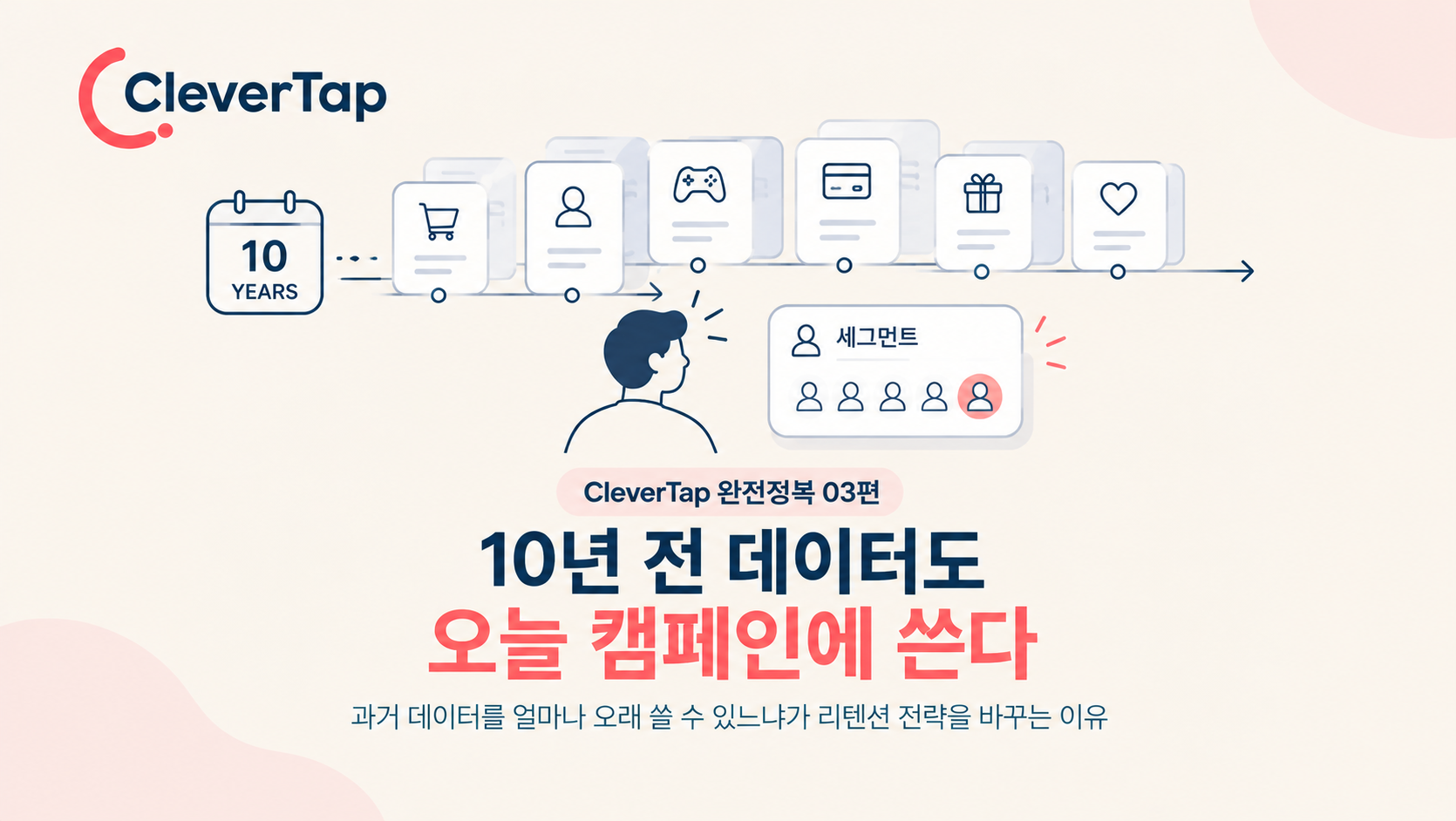 10년 전 데이터도 오늘 캠페인에 쓴다