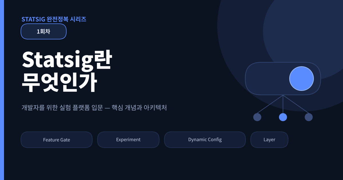 Statsig란 무엇인가?